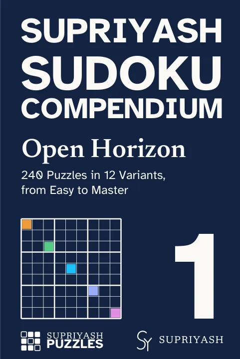 Front cover of Supriyash Sudoku Compendium: Open Horizon